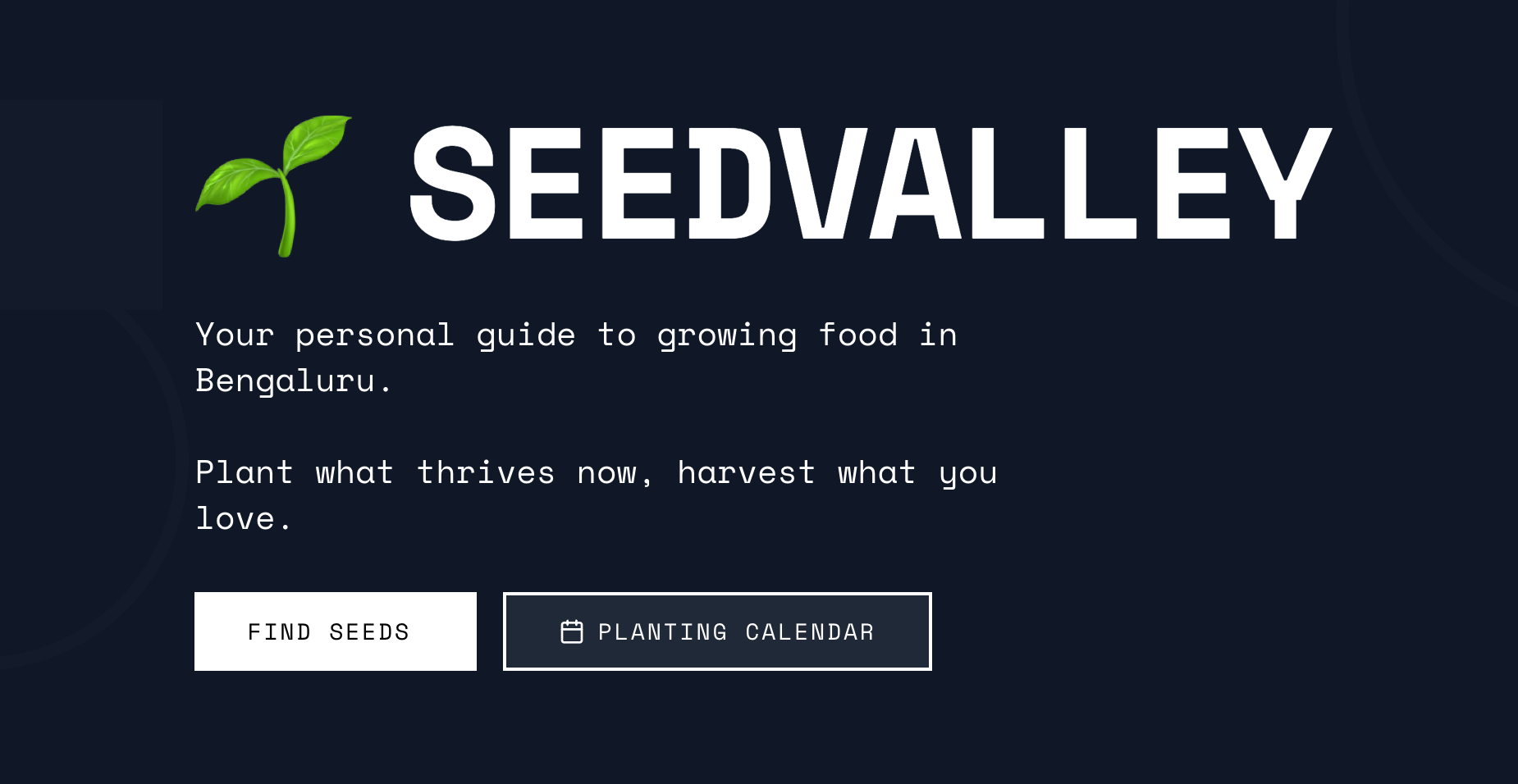 Seed Valley preview